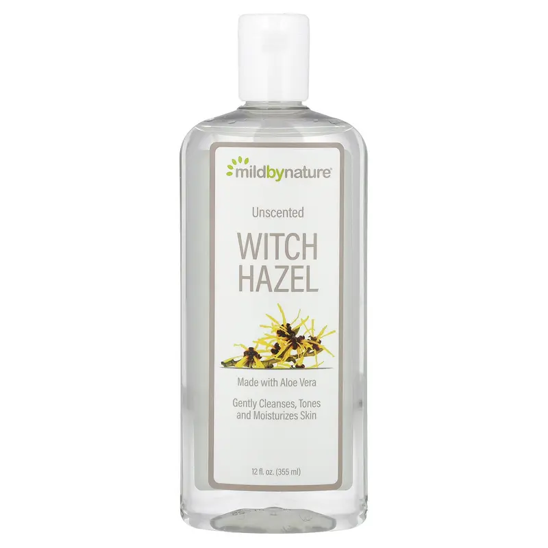 Mild By Nature Witch Hazel, Alcohol-Free, Unscented, 12 fl oz (355 ml)
