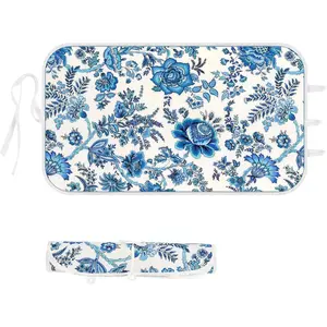 Ironing Mat Portable Ironing Pad with  Padding Heat Resistant Iron Anywhere on Tabletop Bed Quilting Travel Blanket Ironing Board Alternative Cover