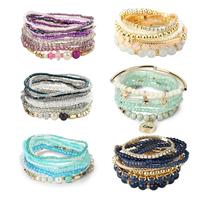 6Sets Bohemian Stackable Bead