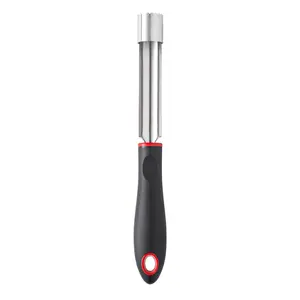 CatCora Apple Corer, Professional Japanese Stainless Steel Blade For Extracting Cores From Apples and Pears, Ergonomic Soft-Grip Handle