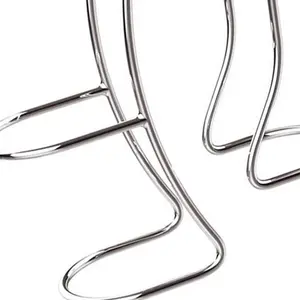 Adjustable Shape Washing Machine Hose Holder 304 Stainless Steel Washer Hose Guide Clip Washing Machine Drain Hose Support for Home Hotel