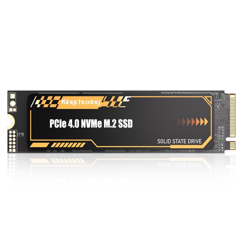 Kingchuxing M.2 2280 NVMe SSD Internal Solid State Drive - PCIe 4.0 Gen 4x4 - Up to 7300 MB/s, SSD with Heatsink, Suitable for PlayStation 5 Enthusiasts, IT Professionals