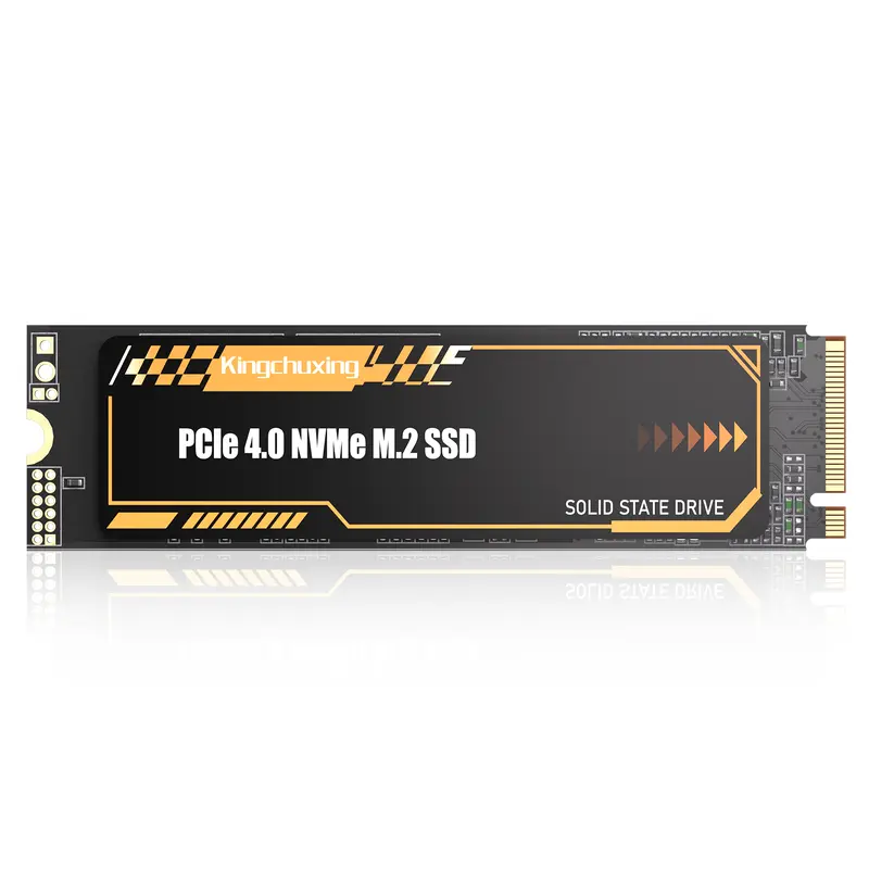 Kingchuxing M.2 2280 NVMe SSD Internal Solid State Drive - PCIe 4.0 Gen 4x4 - Up to 7300 MB/s, SSD with Heatsink, Suitable for PlayStation 5 Enthusiasts, IT Professionals