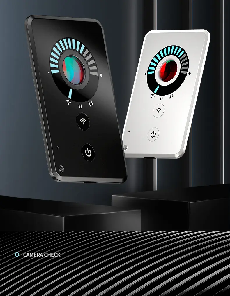 In-Wallet Portable Anti-Spy RF Detector Camera Bug Finder Anti-Theft Vibration