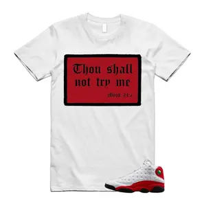 University Red 13 Shirt for Unisex, Red 13 Shirt, Red White Sneaker Match Tee, UNC Red 13 Outfit, Streetwear Graphic T-Shirt, Gift For Sneaker Lovers