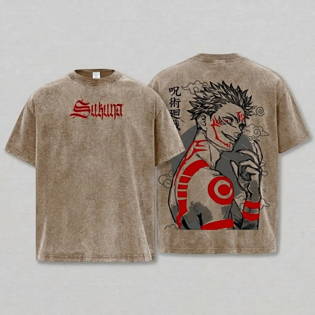 Coffee-Acid Wash Tshirt