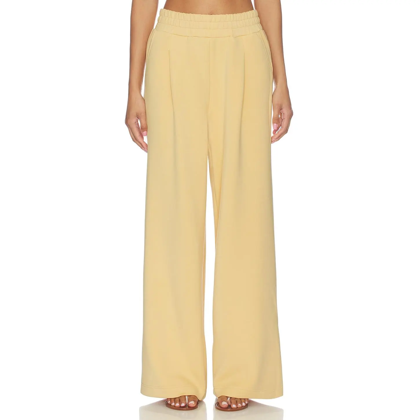 Varley The Extra Wide Leg Pant in Sahara Sun Varley The Extra Wide Leg Pant in Sahara Sun