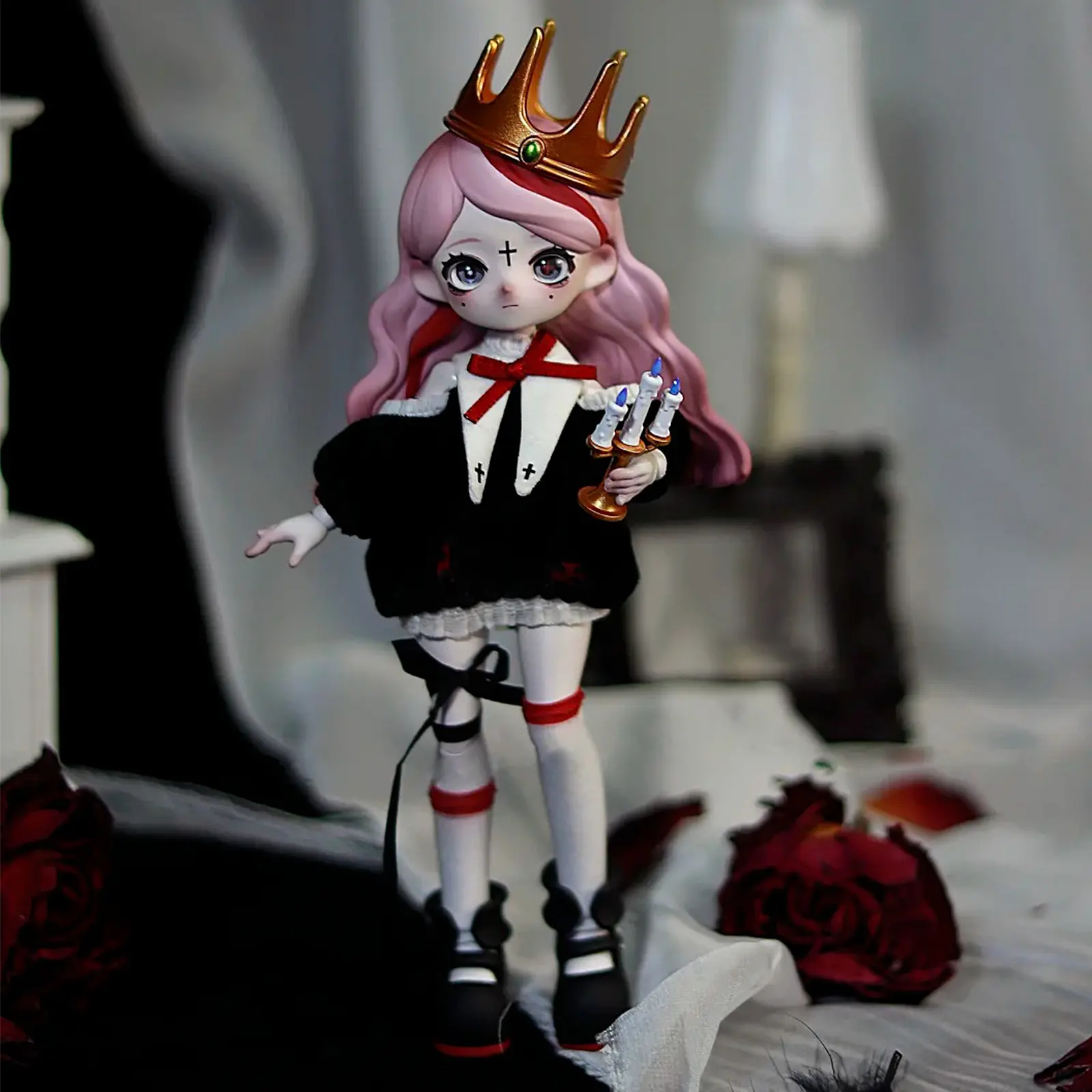 Nyssa Bizarre Nightmare Series 1/12 Action Figurine BJD Blind Box - Collectible Minifigures, Sealed Figure, Surprise Figure for Blind Bag Unboxing