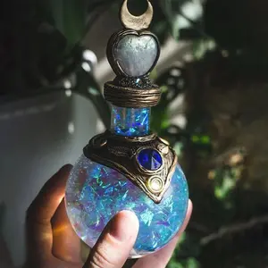 Magic Potion Bottle Design Decorative Ornament, Mystical Home Decor for Fantasy Lovers, Enchanting Display Piece for Unique Interiors