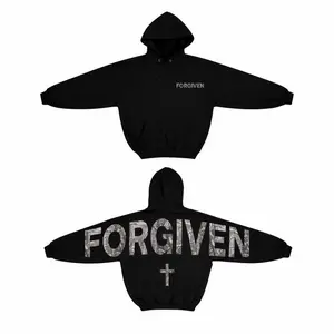 Camo Forgiven Cross Hoodie, Hunting Hoodie, Christian Faith Hoodie, Jesus Streetwear, Religious Hoodie Sweatshirt, Faith - Inspired Hoodie, Casual Outfit