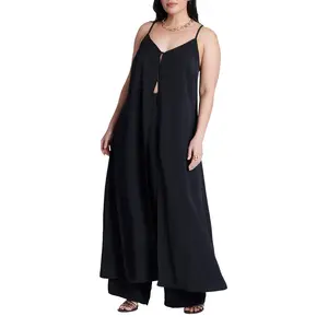 ELOQUII Women's Plus Size Wide Leg Trouser