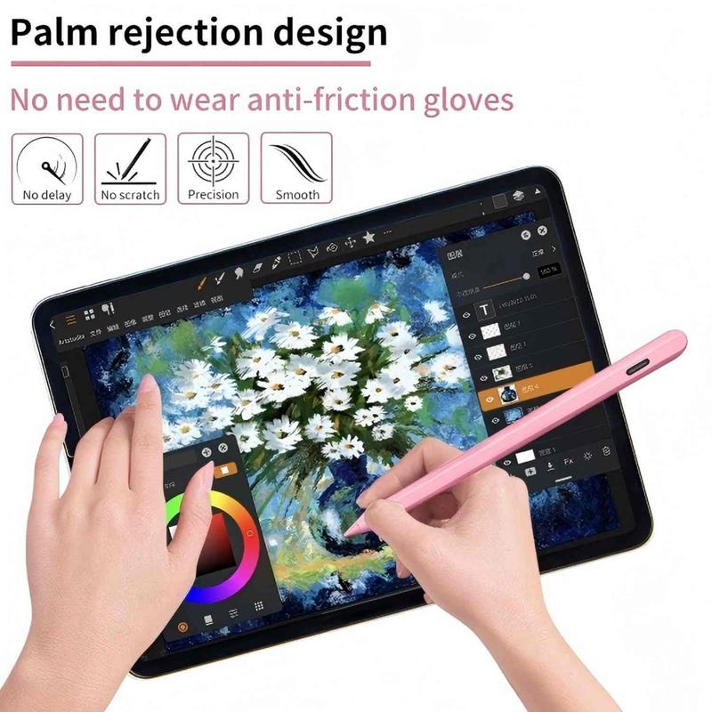 Stylus Pen for iPad Fast Charge with Palm Rejection Tilt Sensitivity Active Touch Screen Pencil Compatible with iPad 6/7/8/9/10 Pro12.9&11 Air3/4/5 Mini5/6 TikTokShopHolidayHaul