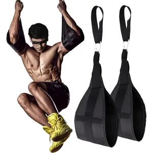 Hanging Ab Straps for Pull Up Bar Gym Ab Sling Straps for Arm Pull up Workout Support for Training Knee and Leg Raises