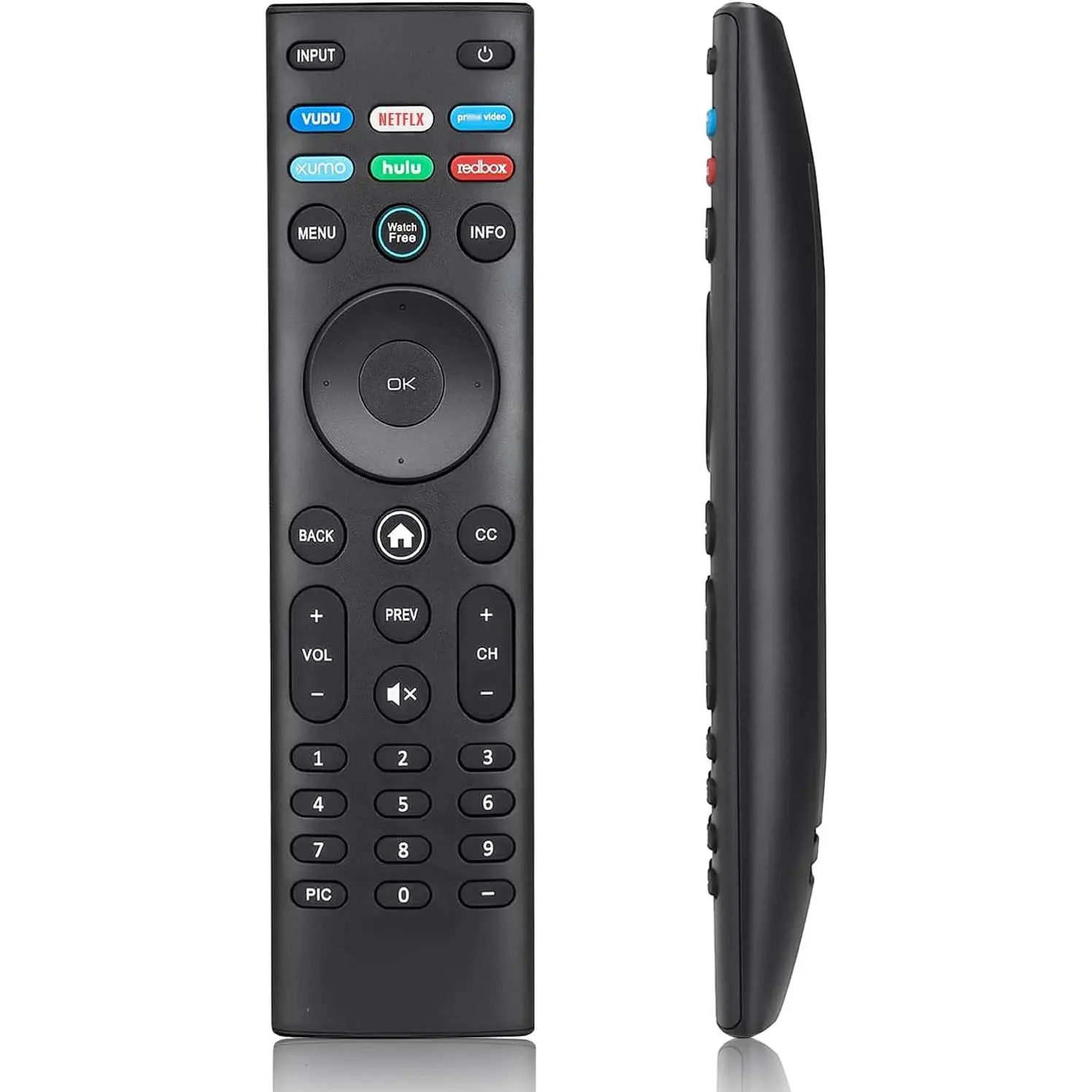 XRT140 Universal Remote Control Replacement for VIZIO LCD, Smart TV D, M, P, V, E, OLED Series, Compatible with XRT136, XRT260 Audio & Video Accessories (Requires 2 AA Batteries), Aaabatteries, Infrared Remote Control, Wireless Remote Control