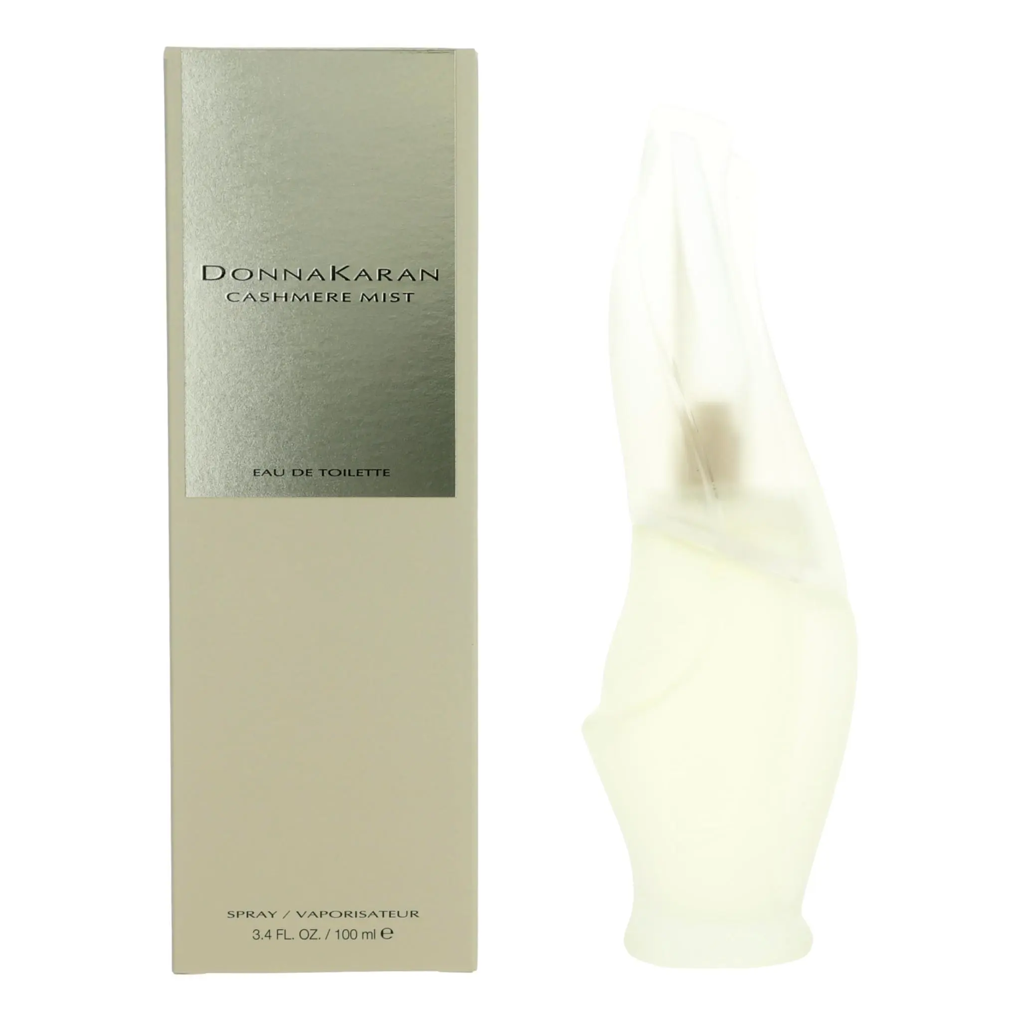 Donna Karan Cashmere Mist Women's Signature Scent Clean Girl Perfume - 3.4 oz (100 ml Bottle) Precise EDT Spray, Precise Spray