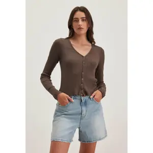 DREW POINTELLE CARDIGAN