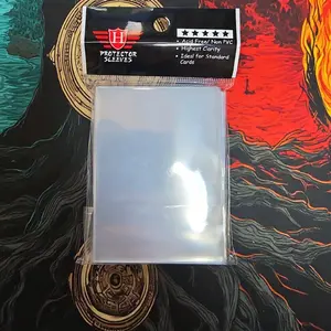 Protector Sleeves 100 Count - Acid Free Non PVC Highest Clarity Ideal for Standard Cards