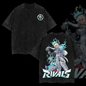 Retro Magik BEHOLD DARKCHILD Rivals Oversized T-Shirt 100% Premium Cotton Relaxed Fit S-5XL Classic Menswear Streetwear Clothes Soft