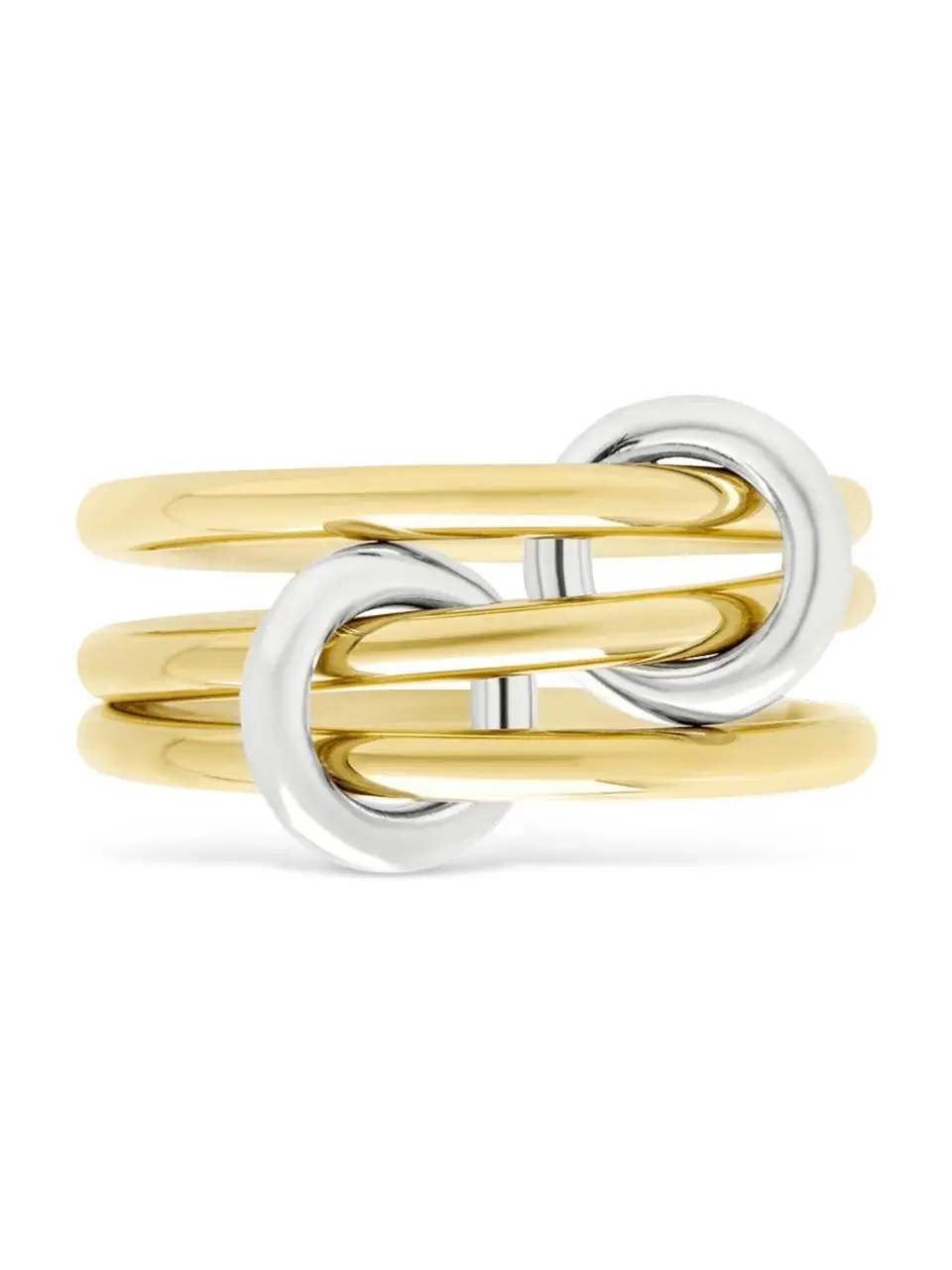 Sterling Forever Linked Stacking Ring - Elegant and Simple Design for Everyday Wear