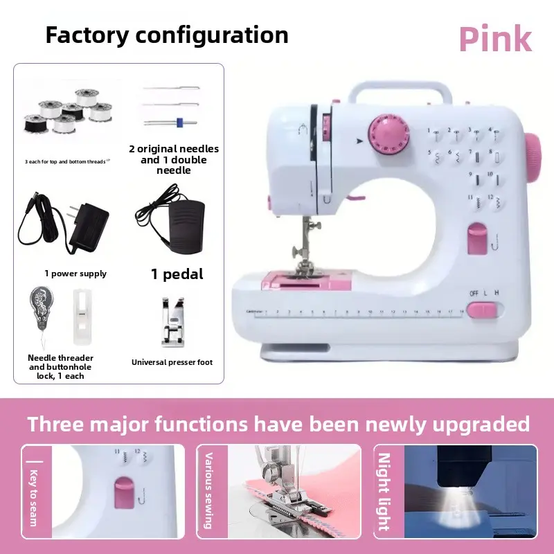 Pink - Standard sewing machine + European standard