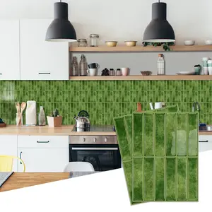 Aozey Peel & Stick Backsplash Tiles, Backsplash Solution, Easy Installation Kitchen Wall Tiles, Durable Self-Adhesive Decorative Tile Sheets, Elegant
