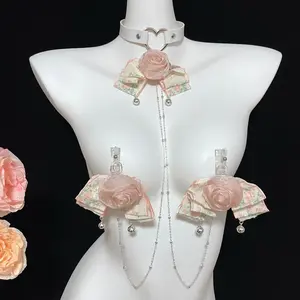 Butterfly Shaped Chain Decor Fashion Jewelry Ornament Set