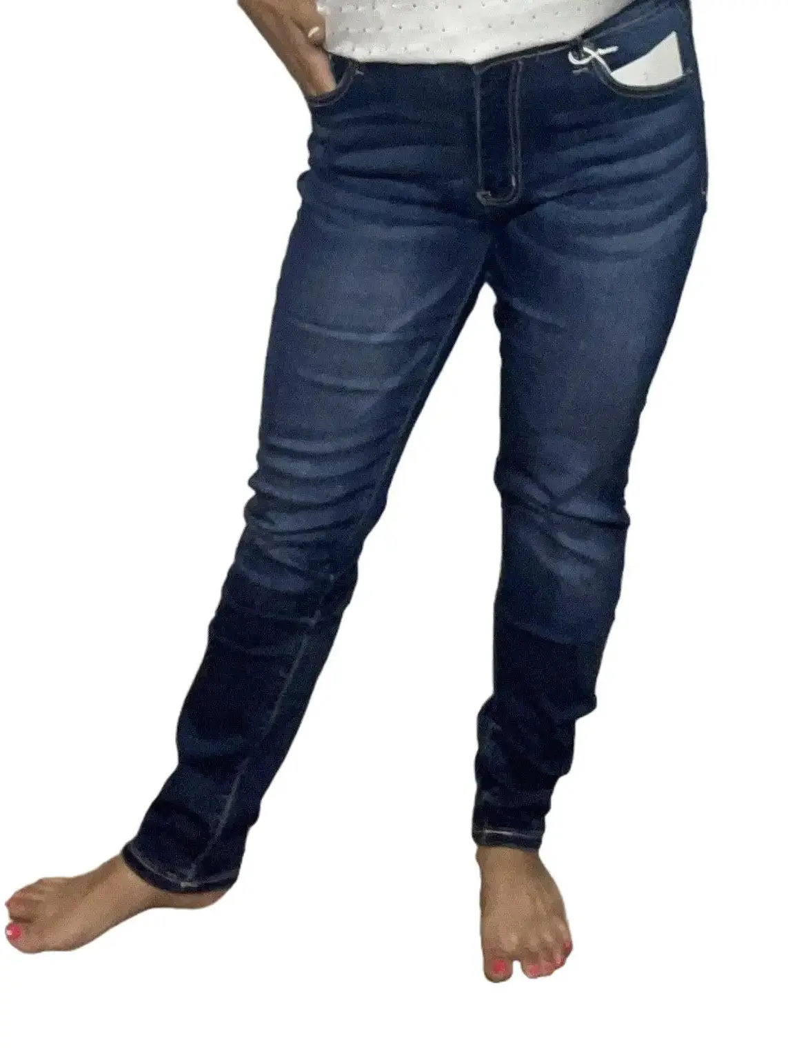 KanCan Dani Mid Rise Super Skinny Jeans, Fabric, Bottom, Denim, Babies, Minimalist