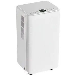 Dehumidifier for Basement with Drain Hose, Water Tank Quiet with Humidity Ring, Ideal Whole House Dehumidifiers for Home, Bedroom & Bathroom
