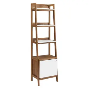 Bixby 21" Bookshelf Walnut White EEI-4655-WAL-WHI