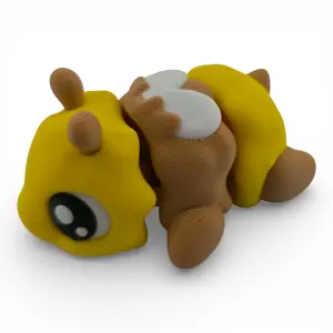 Bee Articulated 3D Printed Figurine Collectible