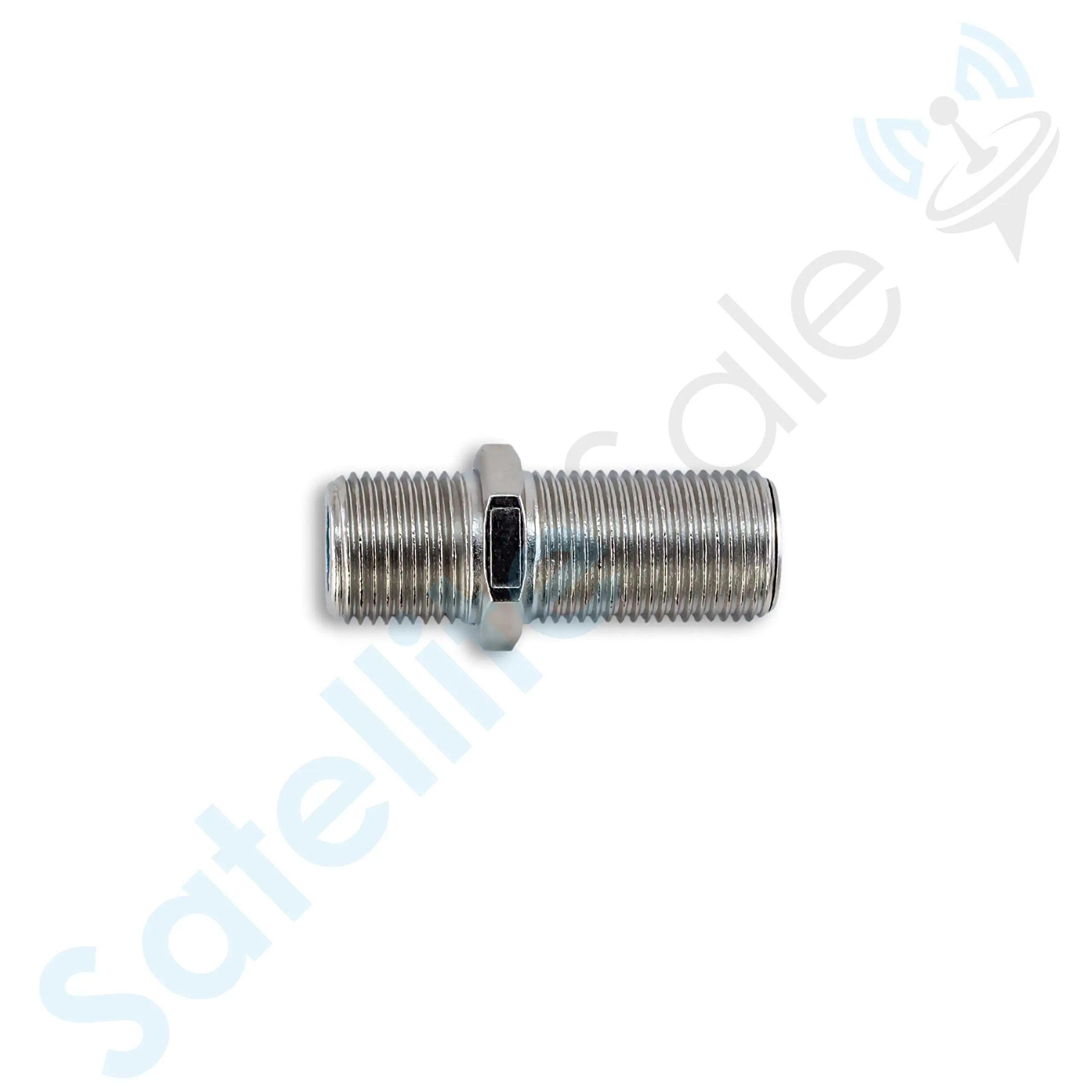 SatelliteSale High-Frequency F81 Coaxial Barrel Connectors Female to Female F-Type 3Ghz Adapter Coupler Pack of 100 Pcs