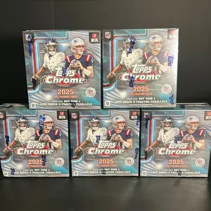 Pick Your Team Break -5x 2025 Topps Chrome Football Mega Box
