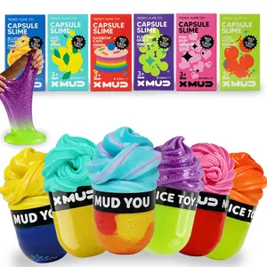 X MUD: Choose Your Slime - Premium Scented, 8oz., ASMR,Stress Relief, Fidget Toy, Best-Selling Glitter Grape, Best-Selling BLUEBERRY CHEESE, Butter Slimes,slime top, rui rui squishy