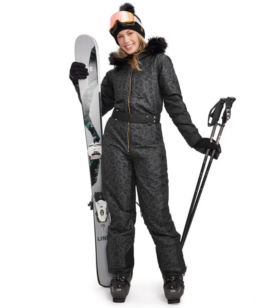 Women's Midnight Leopard Snow Suit Women's Midnight Leopard Snow Suit