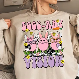 Comfort colors Eggs Ray Vision Shirt Happy Easter Day Radiology Shirt Rad Tech T-shirt Radiology Technologist Tee Mri Ct Tech Shirt Radiation Oncology R896Radio