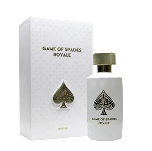 GAME OF SPADES ROYALE by Jo Milano Paris - Unisex Fragrance with Cacao Hazelnut Jasmine Sambac Cedar Caramel Ambroxan Moss Notes