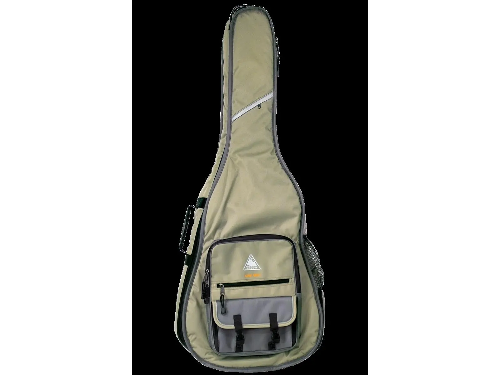 Alpine Deluxe Acoustic Guitar Gig Bag - Desert Sand, with Backpack Straps, Chest Strap, 12mm Padding, 4.15 lbs Protection