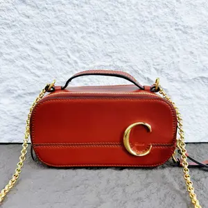 Pre-owned Chloé Leather Shoulder Bags Chloe 7.8'' R2519 Shoulder Bag C18978542456 1017 T1 Chloe