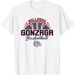 Gonzaga Bulldogs Basketball Swish Officially Licensed T-Shirt