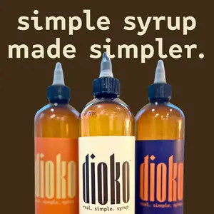 Dioko 3 Pack Simple Syrup, Hazelnut, Vanilla, Caramel 12 fl. oz Premium Coffee & Dessert Syrup with Easy Pour Spout | No Artificial Dyes or Colors | Perfect for Lattes, Iced Coffee, Cocktails, Pancakes & More