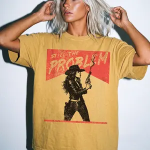 Still The Problem Vintage 90s Country T-Shirt – Retro Western Music Festival Tee, Cowgirl Aesthetic Shirt