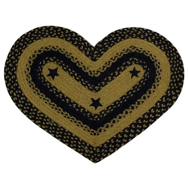 Braided Heart Rug