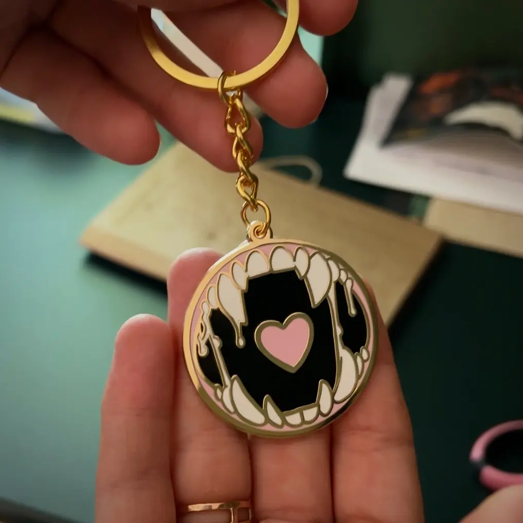 Monster Maw Enamel Keychain Monster Maw Enamel Keychain