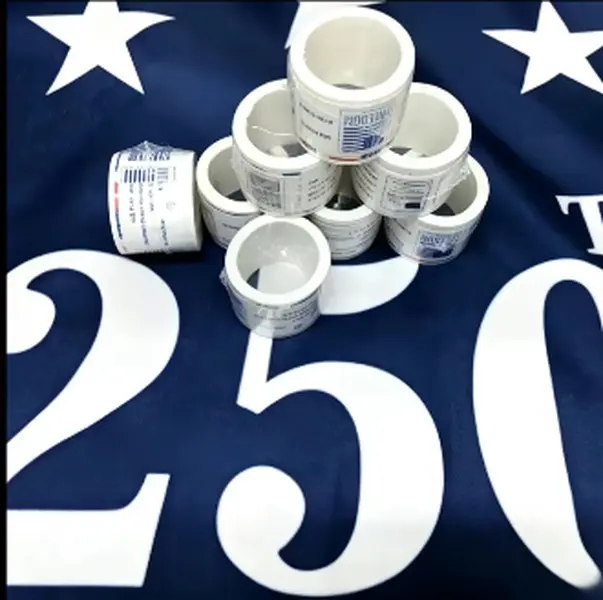 23 24 25 1Roll Matte Vintage Decor Stickers - 100 Sheets for Gift Box Embellishment