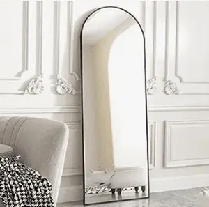 【GARVEE】Full-Length Mirrors: Various Sizes from 47"x18" to 71"x28", Featuring Aluminum Alloy Thin Frames, LED Light Options, Wall Mounted or Standing Designs with Metal Hangers, Ideal for Bedroom and Bathroom Use