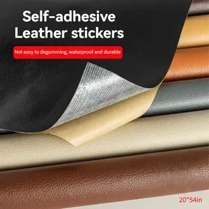 50*137cm Self Adhesive Leather Repair Tape DIY Black Self-Adhesive Leather Repair Tape ffor Sofa Repair Patches Sticky