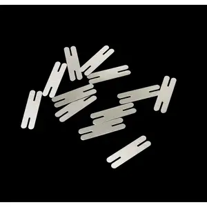 100pcs 2P H type T type Nickel Plated Steel Soldering Tabs for DIY 18650 Lithium Battery Pack, Battery Connector Tab for Battery Cell Spot Welding Welder