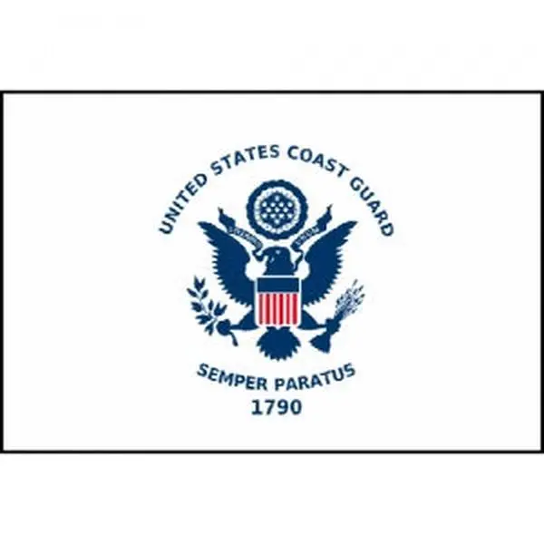 USCG Flag - Super Poly 3' x 5' USCG Flag - Super Poly 3' x 5'