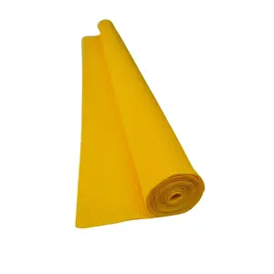 Italian Crepe Paper roll 90 gram - 372 YELLOW MUSTARD