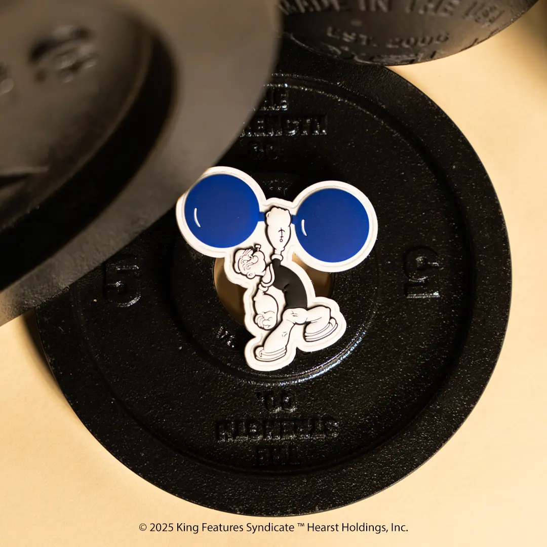Popeye Sweat Barbell Patch Popeye Sweat Barbell Patch